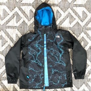 North Face Rain Jacket Snow Shell Youth Large